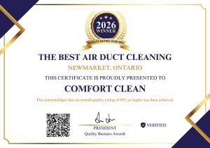 The Best Air Duct Cleaning - Community Recognition Follows Consistency