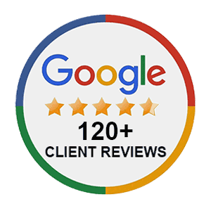 Comfortclean Google reviews rating badge