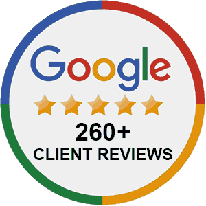 Comfortclean Google reviews rating badge
