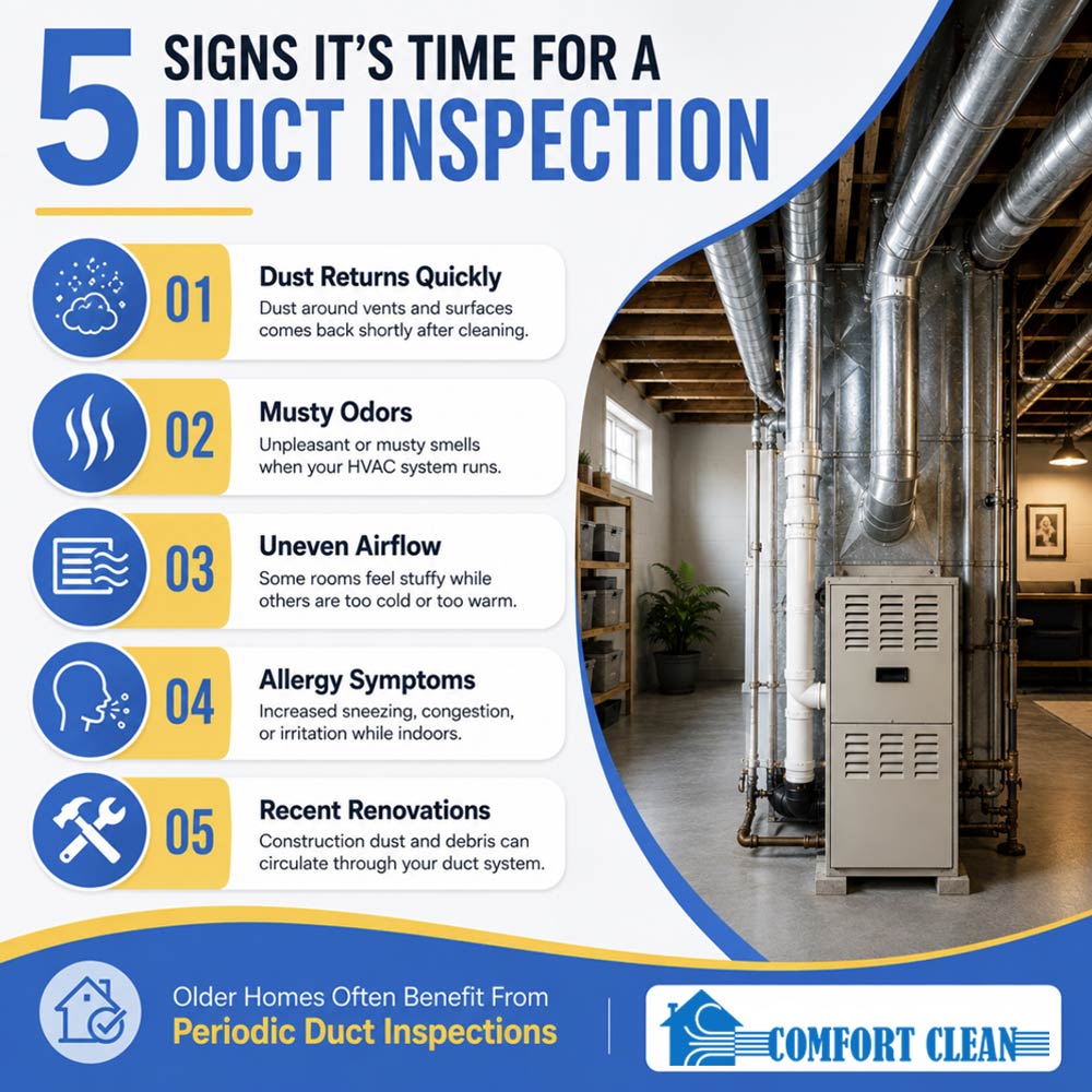 When to Consider a Professional Duct Inspection