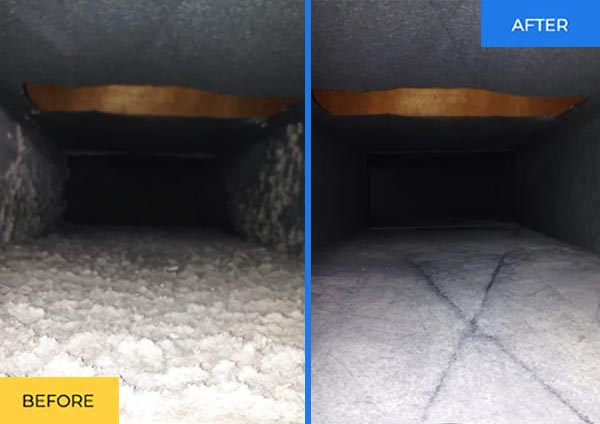 Air Duct Cleaning Toronto Comfortclean Before and After 2
